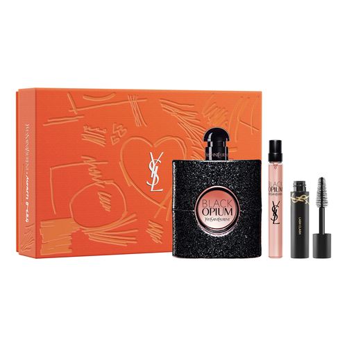 Yves Saint Laurent: Black Opium + Miniatura 10ML + Mini Mascara 2ML EDP Set De Dama 90ML