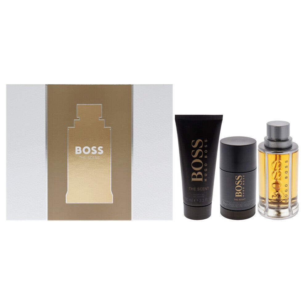 Hugo Boss The Scent Set 3Pz EDT Set De Caballero 100ML
