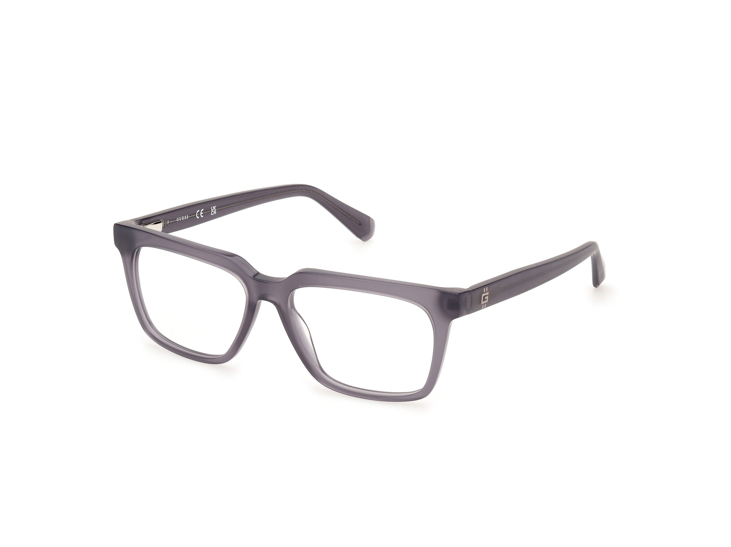 Guess: GU50133 020 grey/other/clear demo lens