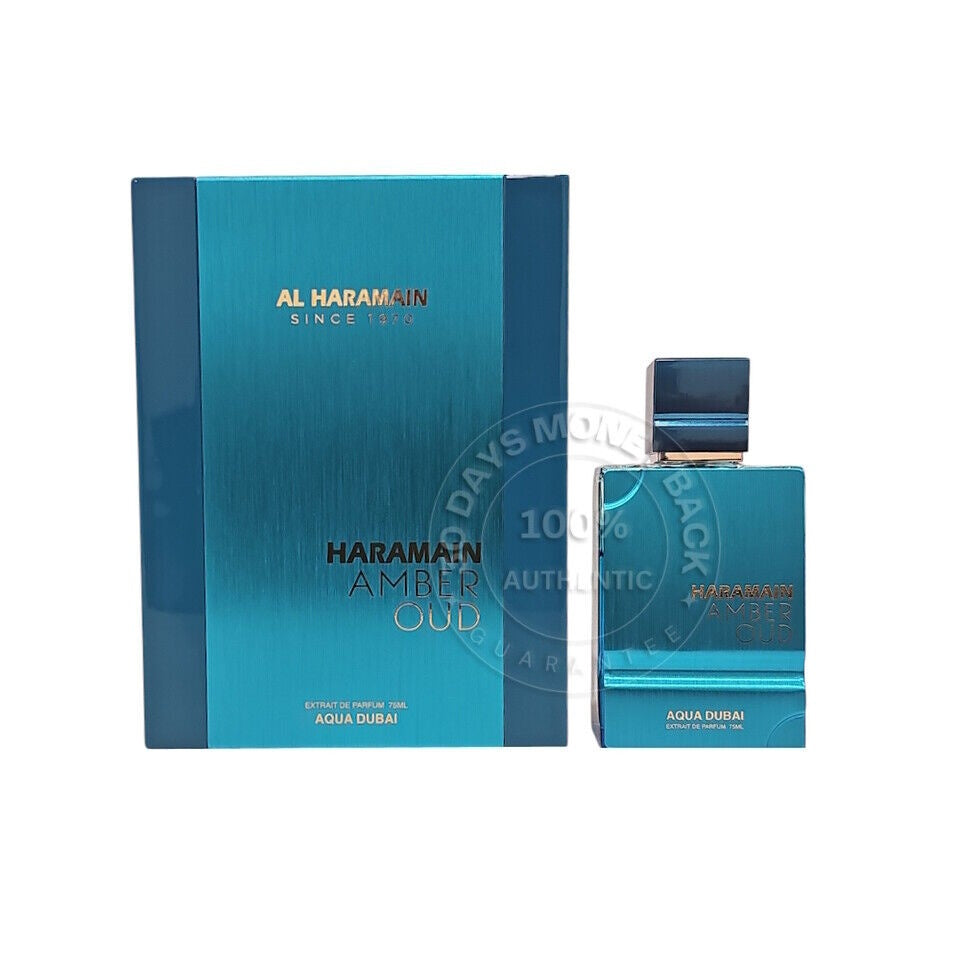 Al Haramain: Al Haramain Amber Oud Aqua Dubai Extrait De Parfum EDP Caballero 75ML