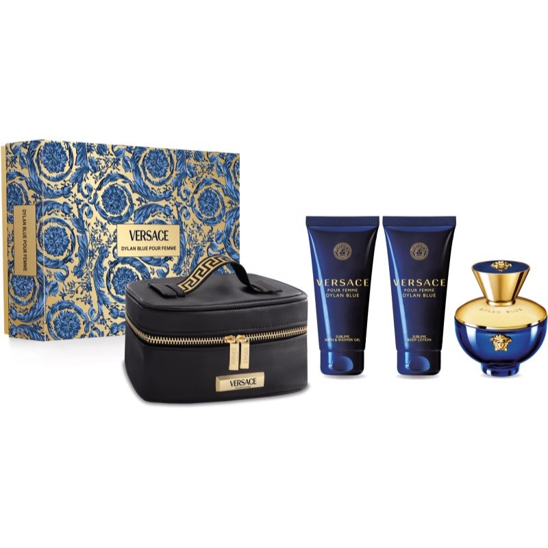 Dylan Blue Pour Femme EDP 100ML + Body Lotion 100ML + Shower Gel 100ML + Neceser EDP Set De Dama 100ML