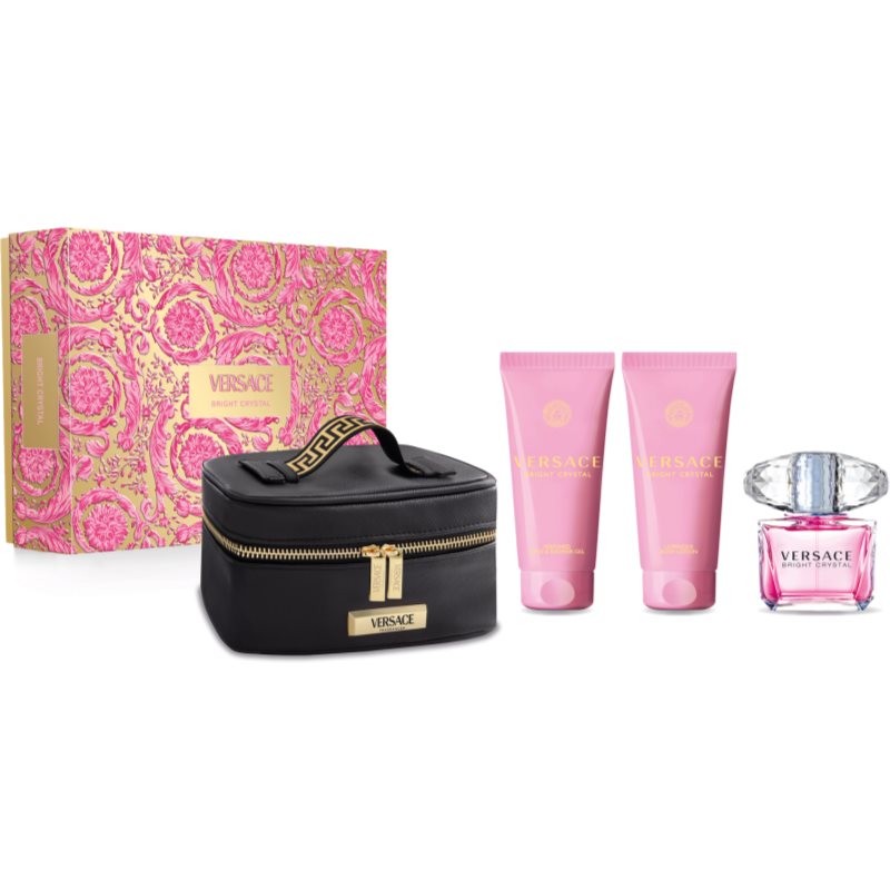 Bright Crystal EDT 90ML + Shower Gel 100ML + Body Lotion 100ML + Neceser EDT Set De Dama 100ML