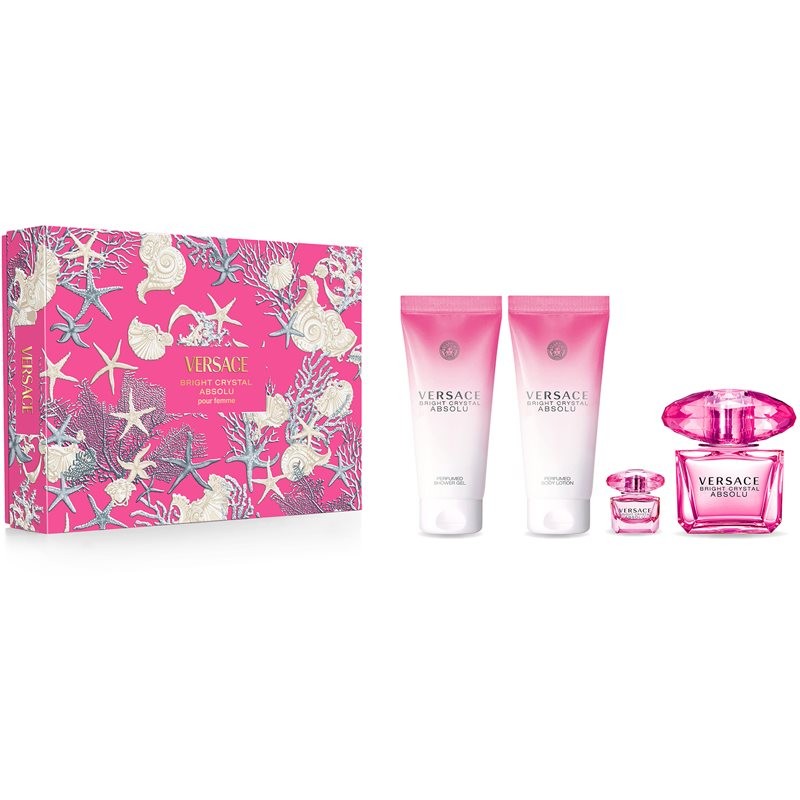 Bright Crystal Absolu + Miniatura + Crema + Shower Gel EDP Set De Dama 90ML