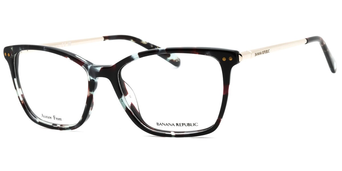 Banana Republic: BR 228 0EO3 00 BLKGRNHV/Clear demo lens