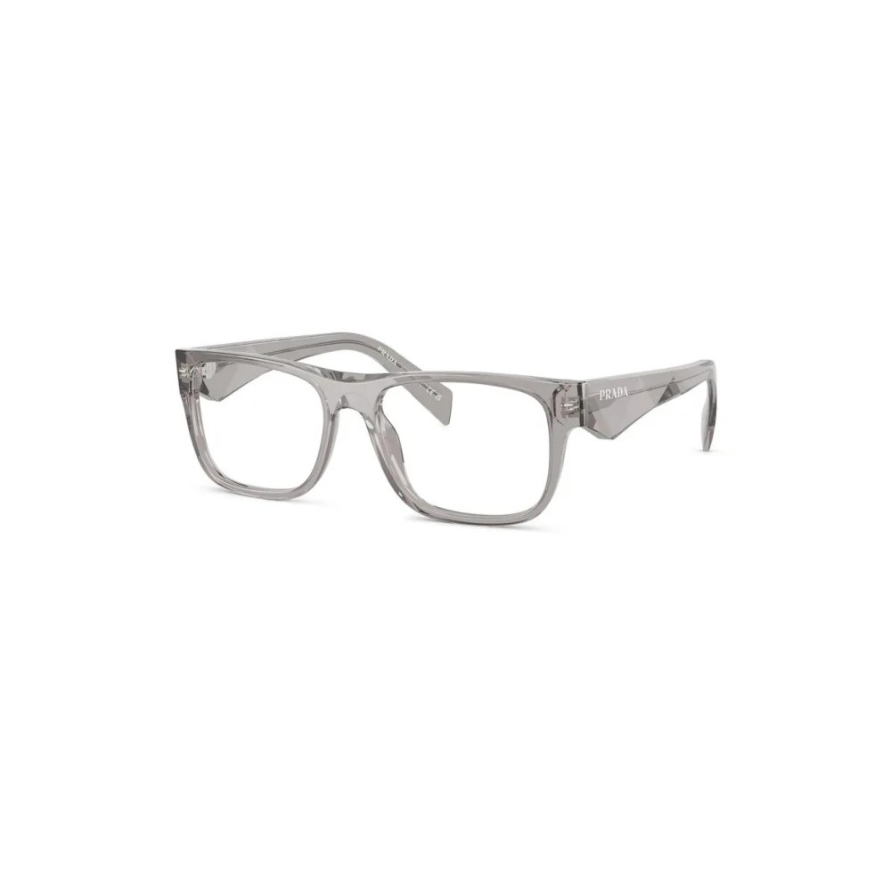 Prada: 0PR 22ZV 16Z1O1 Transparent Dark Grey/Clear demo lens