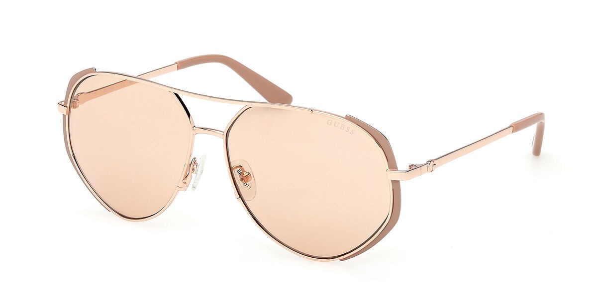 Guess: GU00219 58E Matte Beige / Polished Rose Gold