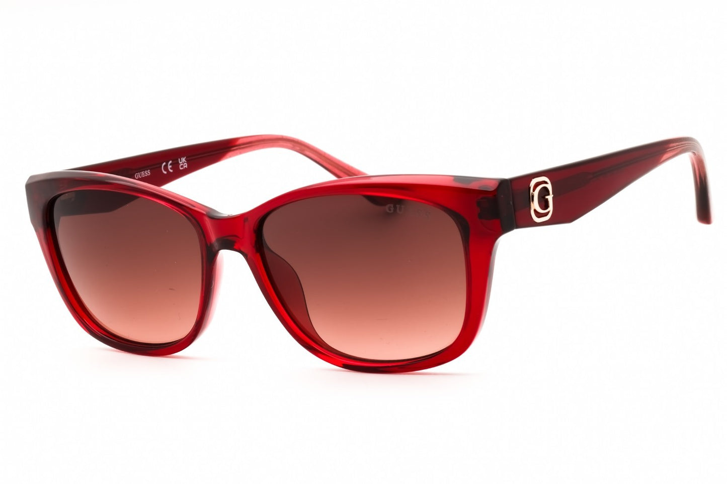 Guess: GU00145 66F shiny red / gradient brown