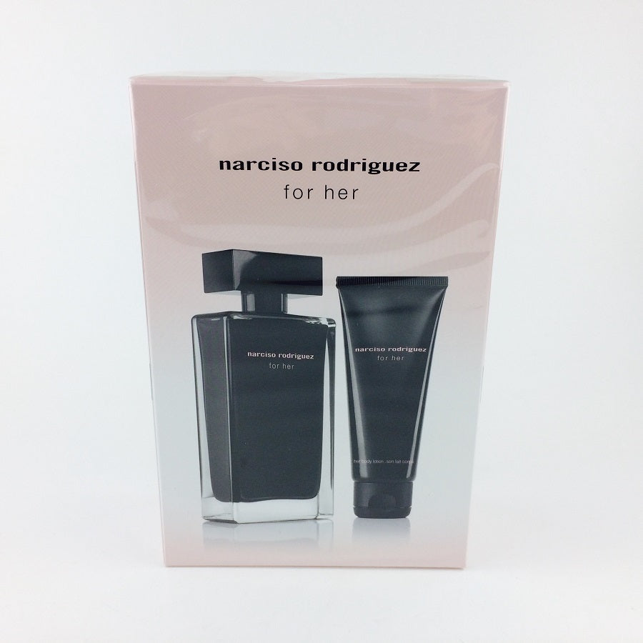Narciso Rodriguez: For Her Travel Exclusive EDT 100ML + Body Lotion 75ML EDT Set De Dama 100ML