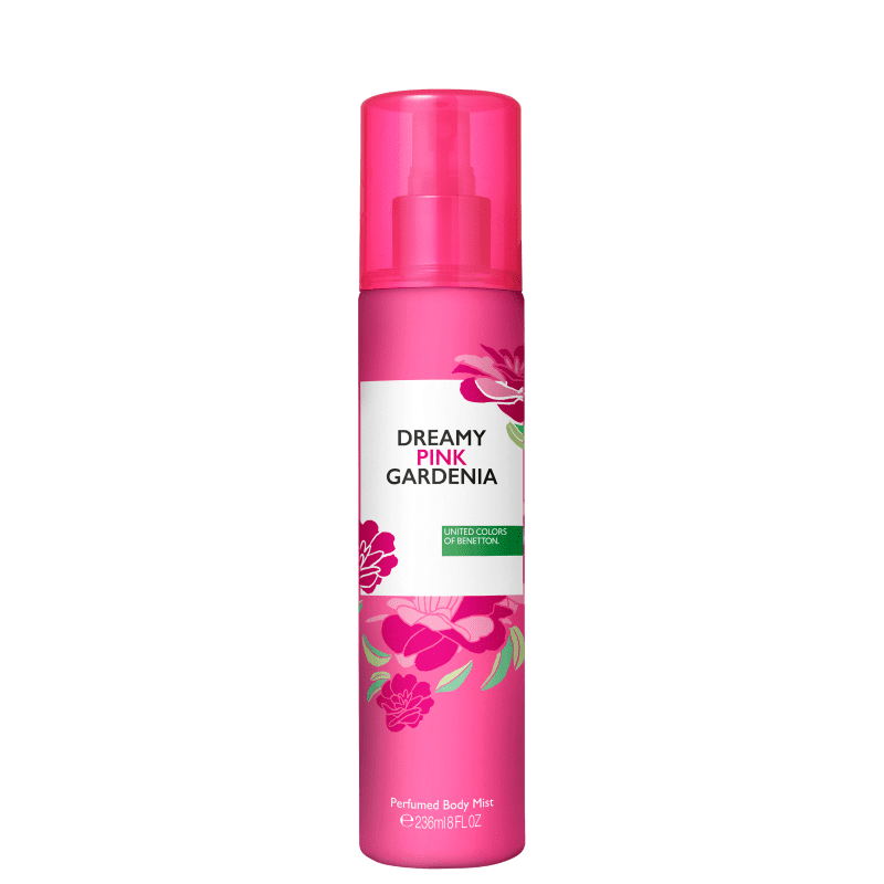 Benetton: Dreamy Pink Gardenia Body Mist Dama 236ML