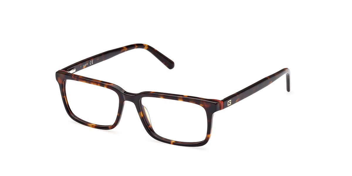 Guess: GU50068 052 dark havana/Clear demo lens