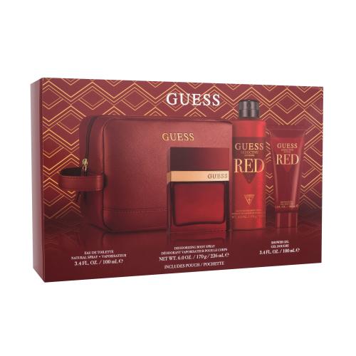 Guess: Guess Seductive Homme Red EDT 100ML+Desodorante 226ML + Shower Gel 100ML + Estuche EDT Set De Caballero 100ML