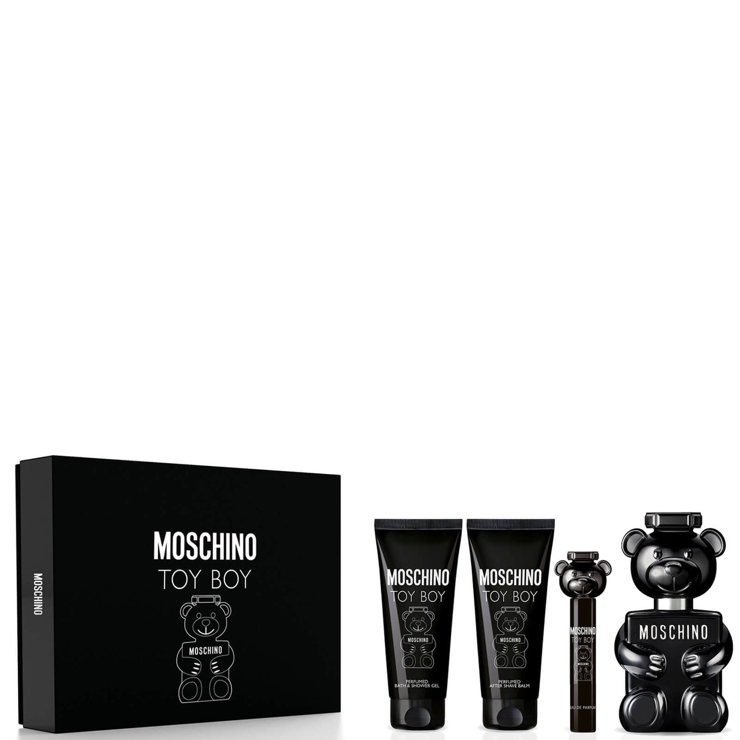 Moschino: Moschino Toy Boy EDP 100ML +Shower Gel 100ML +After Shave 100ML + Miniatura 10ML EDP Set De Caballero 100ML