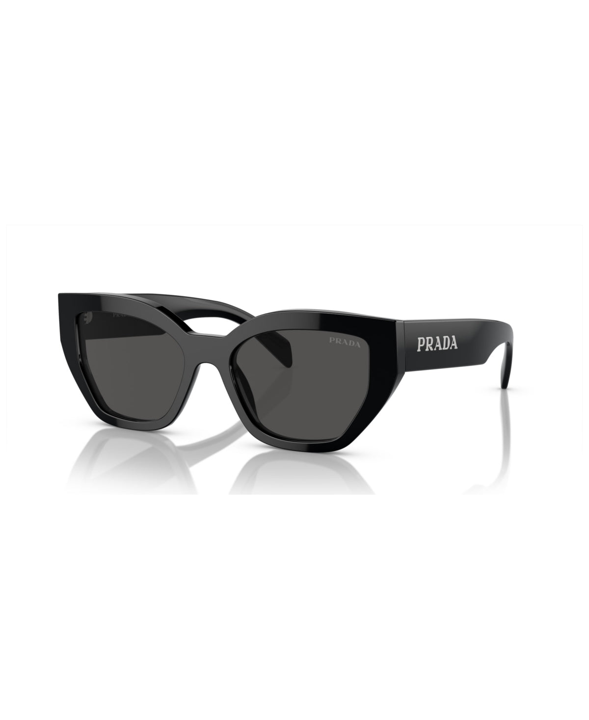 Prada: 0PR A09SF 1AB5S0 BLACK/DARK GREY