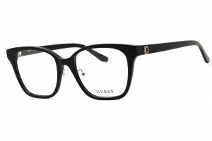 Guess: GU50153-D 001 shiny black/clear demo lens