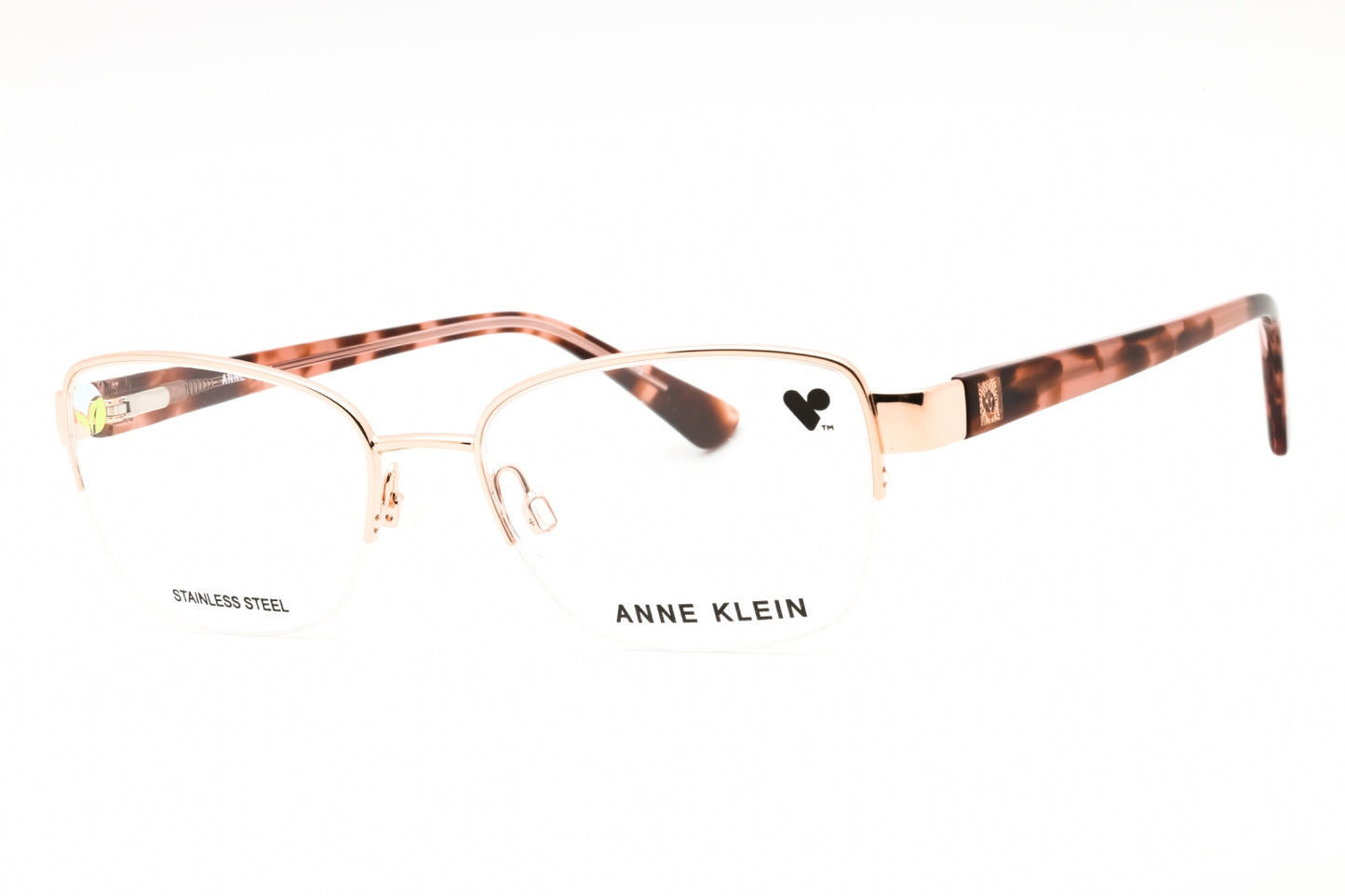 Anne Klein: AK5093 770 ROSE GOLD/clear demo lens