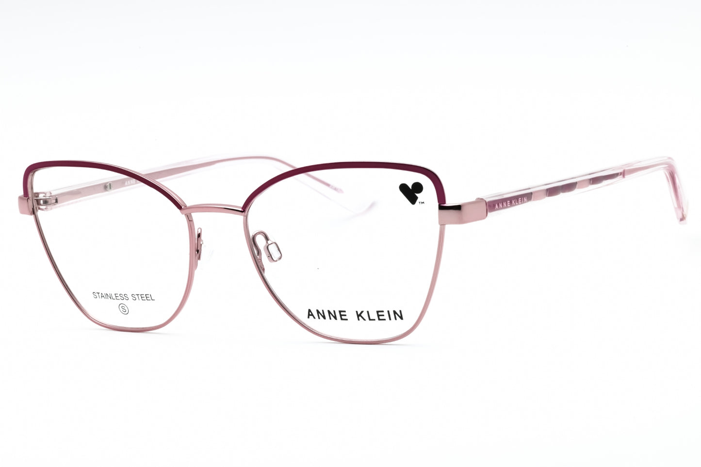Anne Klein: AK5112 771 ROSE GOLD/Clear Demo Lens