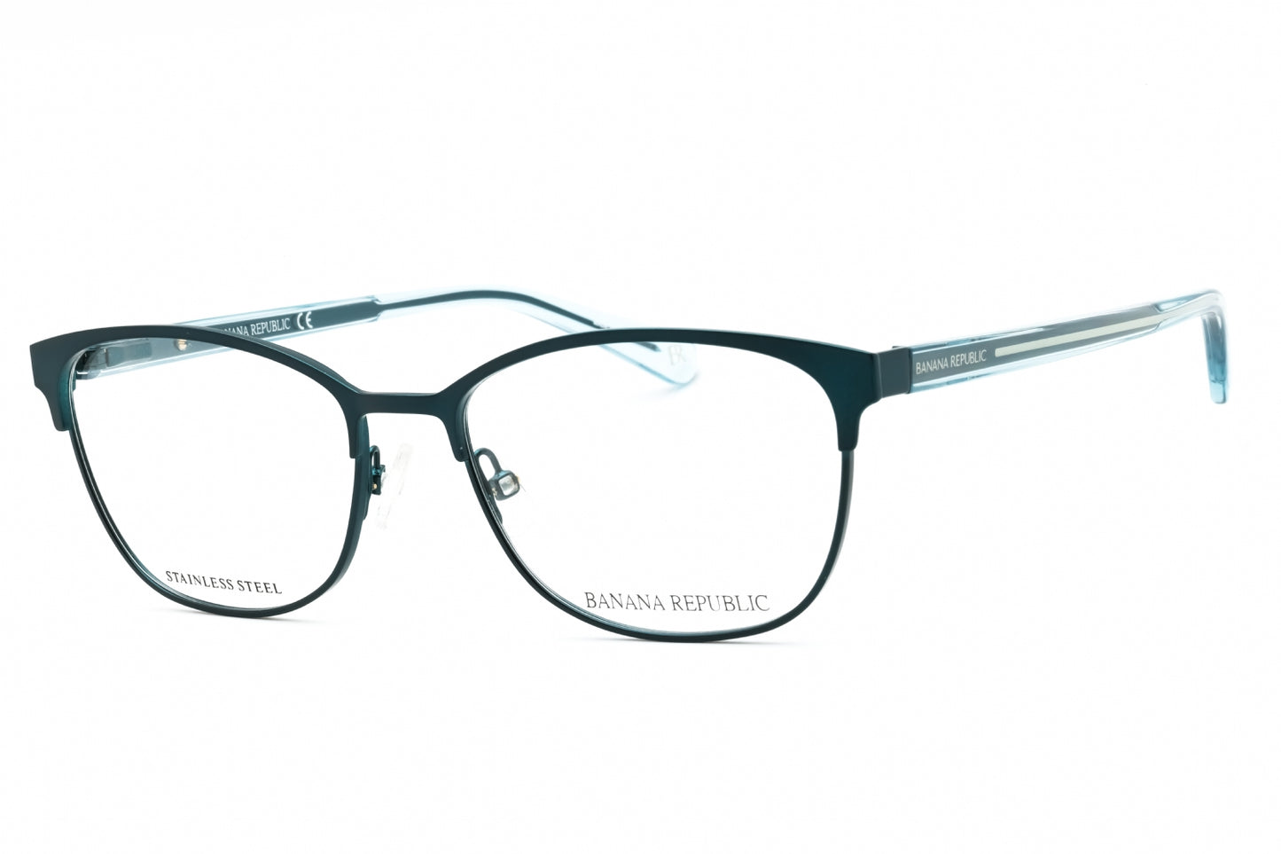 Banana Republic: BR 205 0PYW 00 MATTE TEAL/Clear demo lens