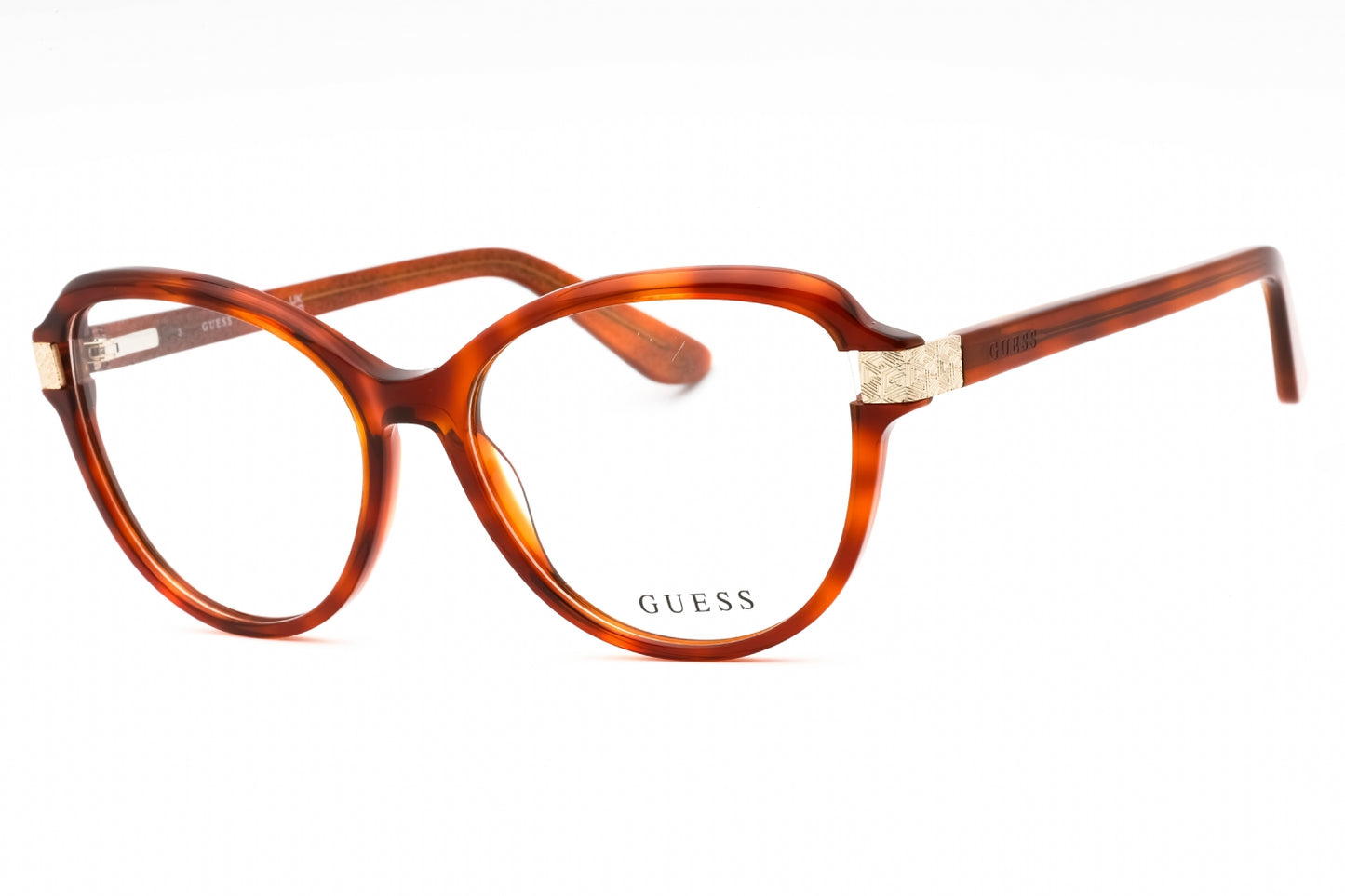 Guess: GU2955 053 blonde havana/clear demo lens