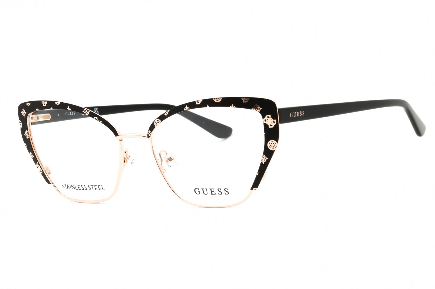 Guess: GU50122 005 black/other/clear demo lens