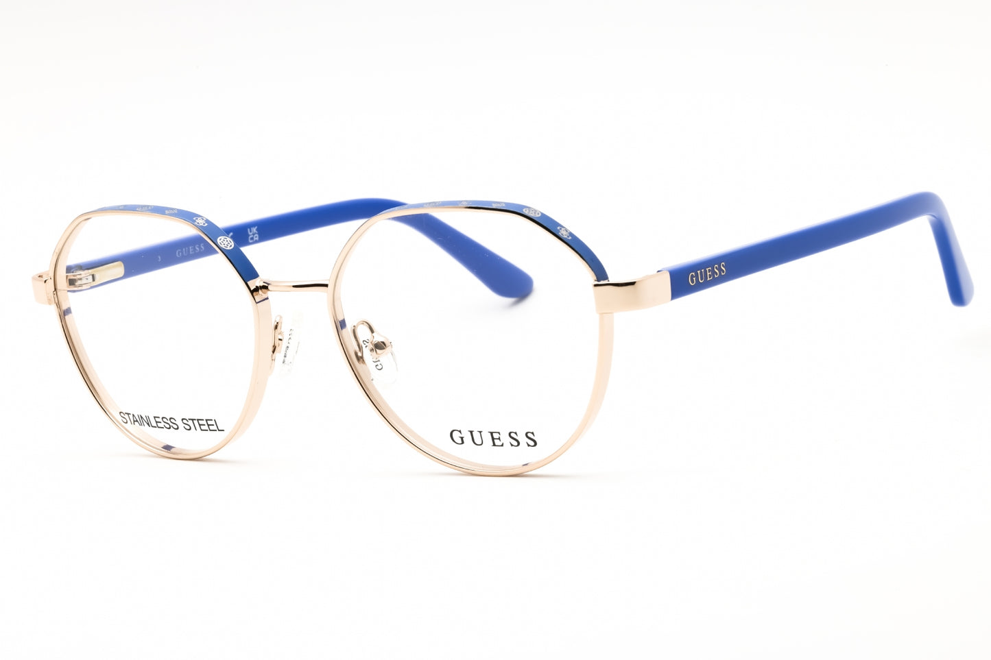 Guess: GU50124 092 blue/other/clear demo lens