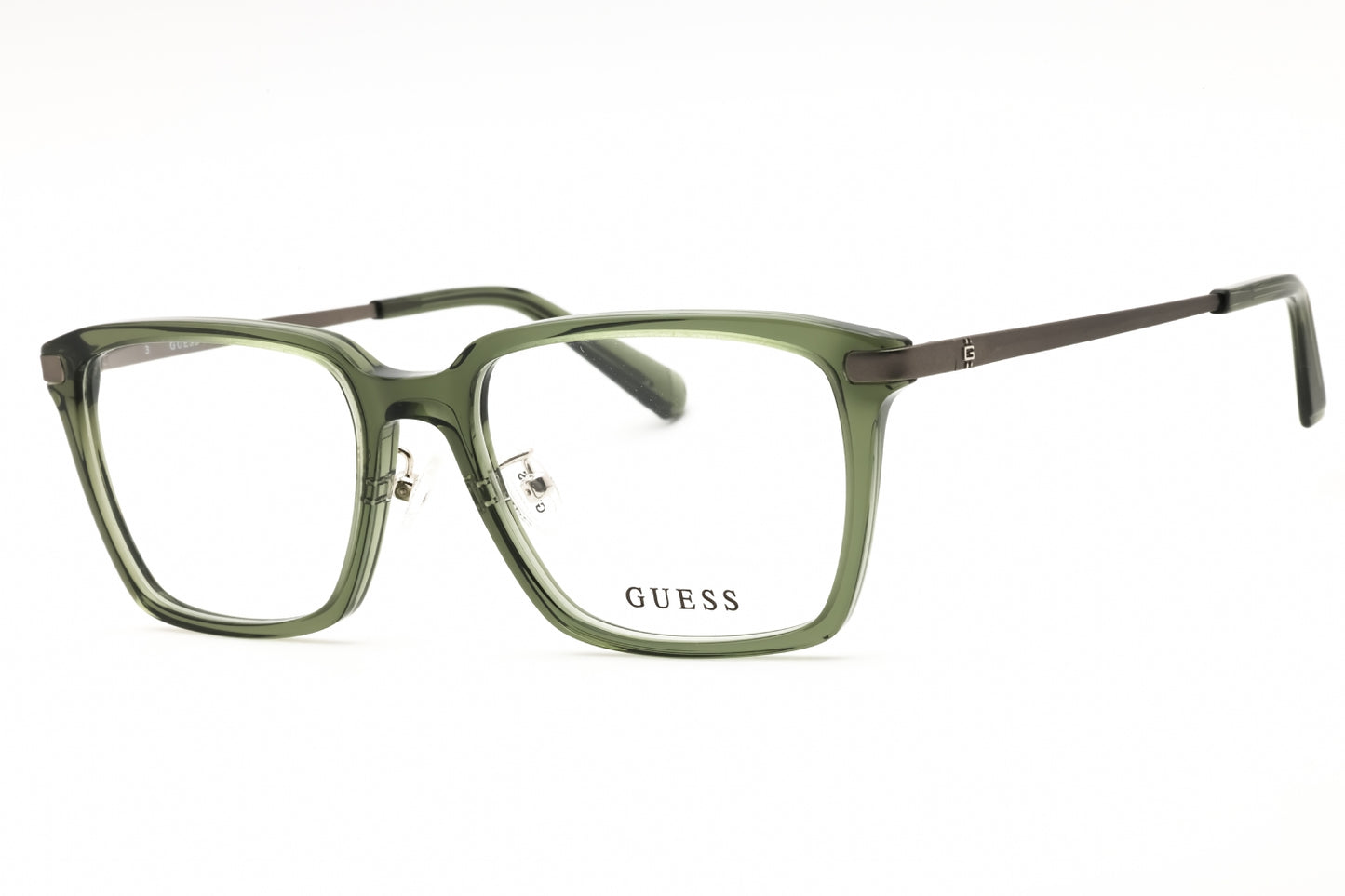 Guess: GU50206-D 093 shiny light green/clear demo lens