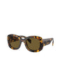 Prada: 0PR A13S VAU01T Honey Tortoise/Dark Brown