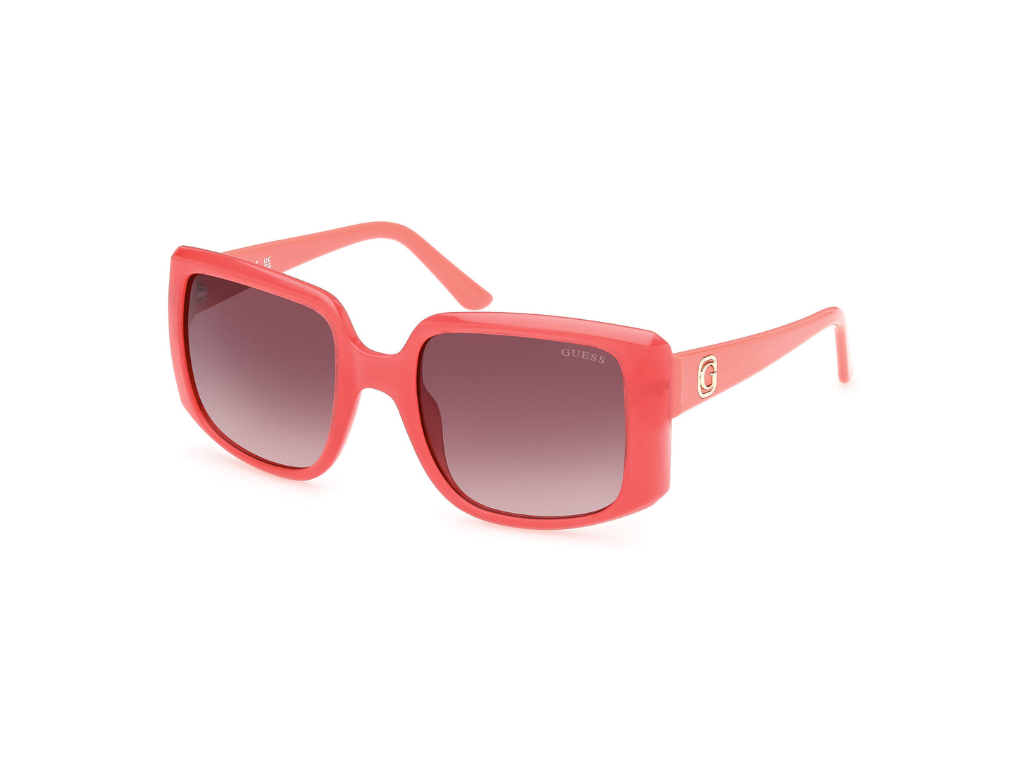 Guess: GU00097 72F shiny pink / gradient brown