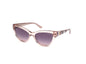Guess: GU00112 57Z shiny beige / gradient or mirror violet