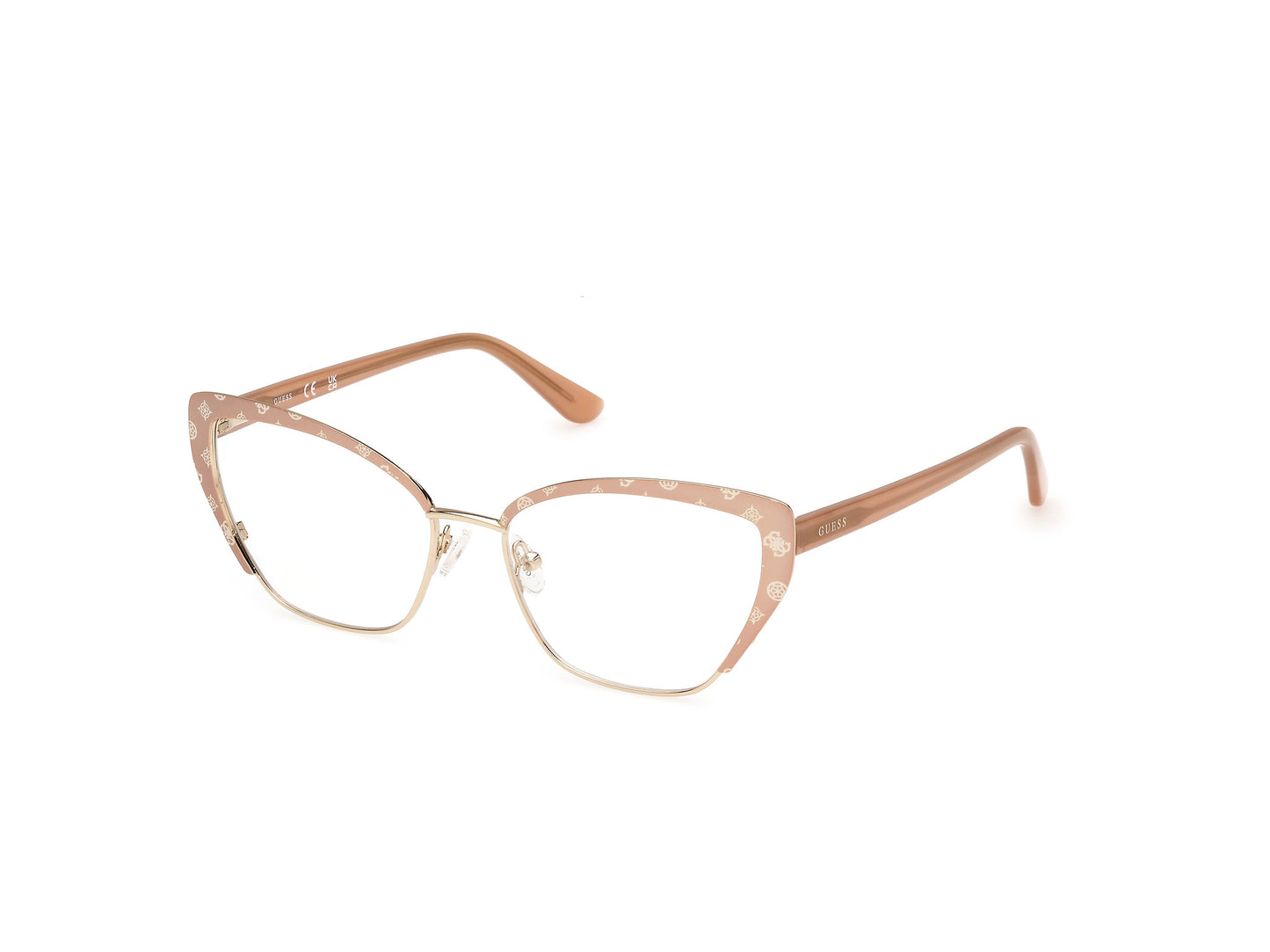 Guess: GU50122 059 beige/other/clear demo lens