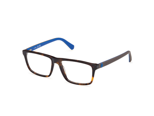 Guess: GU50130 052 dark havana/clear demo lens