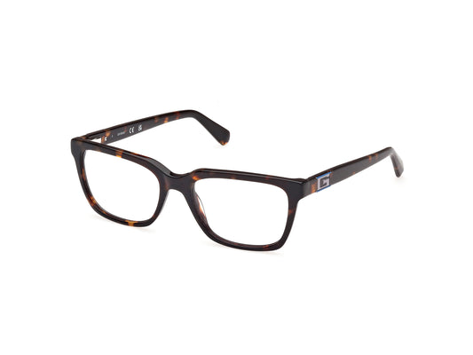 Guess: GU50132 052 dark havana/clear demo lens