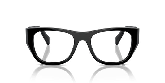 Prada: 0PR A18V 16K1O1 Black/Transparent