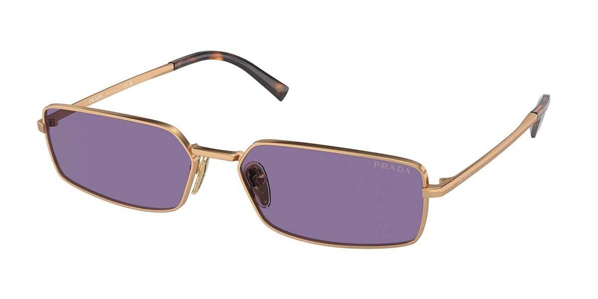 Prada: 0PR A60S 7OE01O Brass/Violet