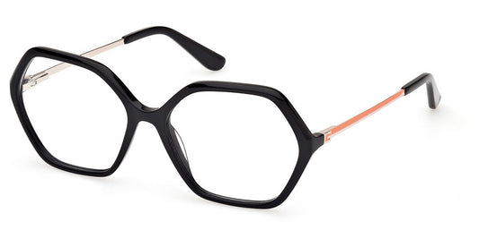 Guess: GU50149 001 shiny black/clear demo lens