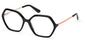 Guess: GU50149 001 shiny black/clear demo lens