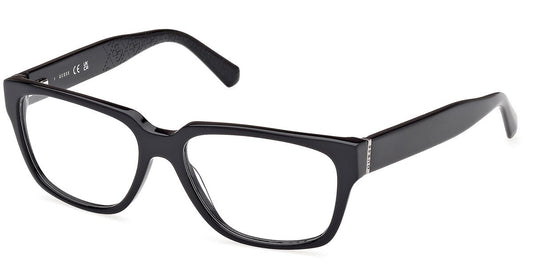 Guess: GU50150 001 shiny black/Clear demo lens