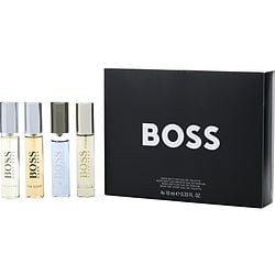Miniaturas-Hugo Boss Bottled  EDT 10ML + Hugo Boss Bottled Infinite EDP 10ML + Hugo Boss Bottled EDP 10ML + Hugo Boss Bottled 10ML EDP Set De Caballero 10ML