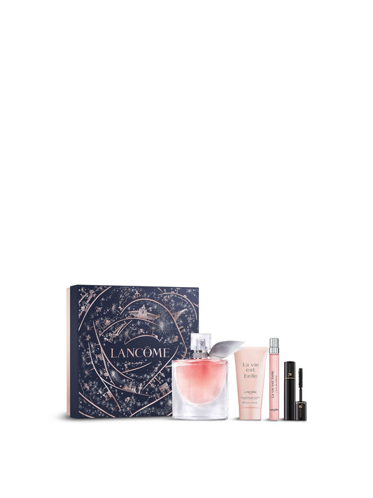 La Vie Est Belle EDP 100ML + Miniatura 10ML + Body Lotion 50ML + Mascara 2ML EDP Set De Dama 100ML
