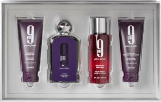 9Pm + Gel De Ducha + Crema + Body Mist EDP Set De Dama 100ML
