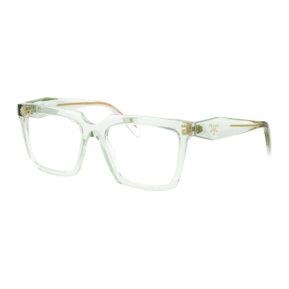 Prada: 0PR A19V 14R1O1 Transparent Mint/Transparent