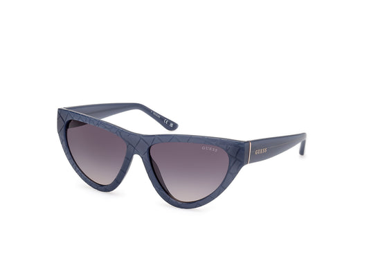 Guess: GU00151 84B shiny light blue / gradient smoke