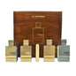Al Haramain: Al Haramain Amber Oud Collection 4 Pzs (Gold Blue White Carbon) EDP Set Unisex 60ML