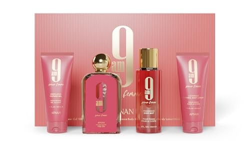 9Am + Shower Gel + Crema + Body Mist EDP Set De Dama 100ML