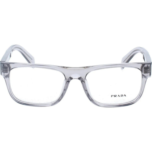 Prada: 0PR 22ZV 16Z1O1 Transparent Dark Grey/Clear demo lens