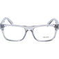 Prada: 0PR 22ZV 16Z1O1 Transparent Dark Grey/Clear demo lens