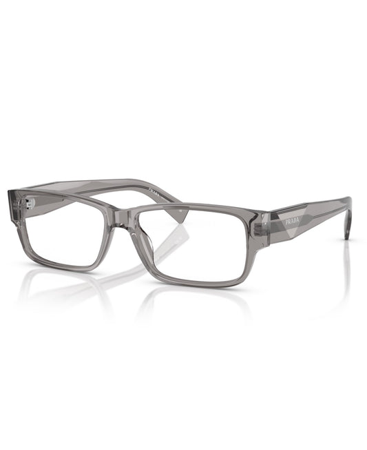Prada: 0PR B09V 16Z1O1 Transparent Grey/Clear demo lens
