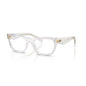 Prada: 0PR B01V 12R1O1 Clear/Clear demo lens