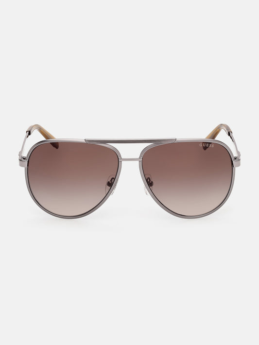 Guess: GU00209 09F matte gunmetal  / gradient brown