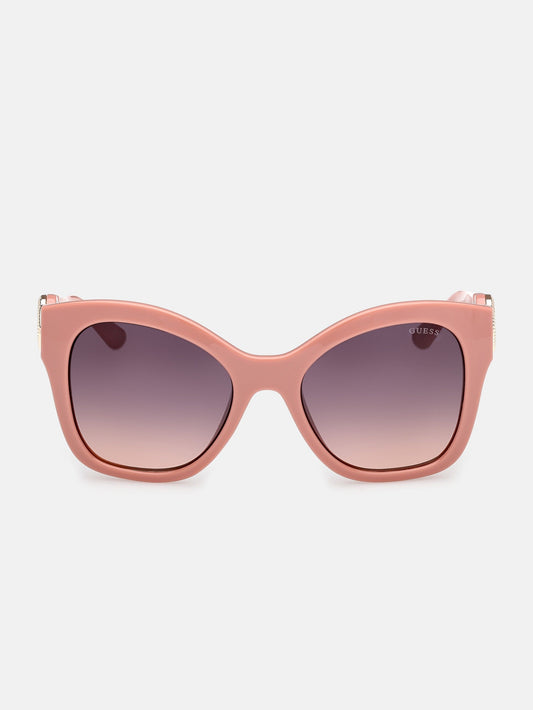 Guess: GU00197 72F shiny pink / gradient brown