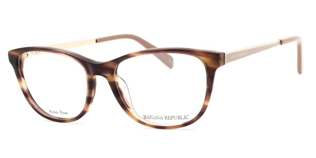 Banana Republic: BR 221 0GMV 00 HORN BROWN/Clear demo lens